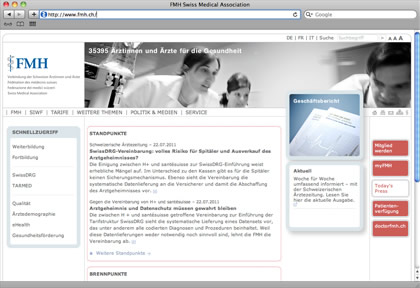 FMH - Verbindung der Schweizer Aerztinnen und Aerzte